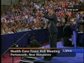 Obama goes postal at the Portsmouth Towhall Meeting: OBAMA 'UPS and FedEx are doing just fine. It's the Post Office that's always having problems
