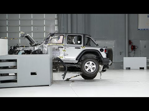 El Jeep Wrangler vuelca en las pruebas de seguridad del IIHS