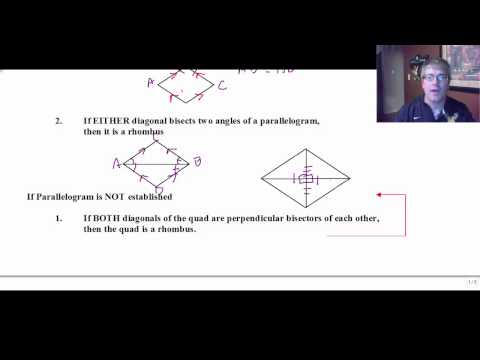 how to prove quadrilateral is a kite