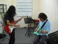 Marce y Marcos improvisando