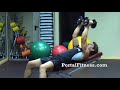 Ejercicios de musculaci�n para Tr�ceps con mancuernas.