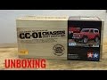 Tamiya cc 01 F.B. unboxing german hd Video