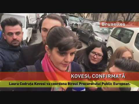 Kovesi, confirmată în funcția de procuror-șef european de Consiliul Uniunii Europene