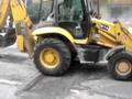 Asphalt patches on Lajeunesse