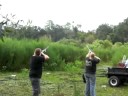 taking a shotgun to a watermelon