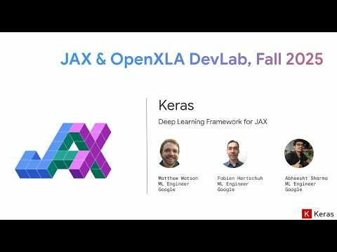 Keras at JAX/XLA DevLab