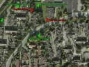 Overzicht locatie Drugshostel Sterrenburg met Google Earth