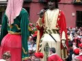 ball de gegants a la patum de lluïment  dijous de corpus
