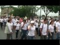 Marcha contra el SIDA en Machala