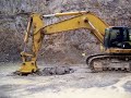 CAT 365C ripping
