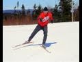 Cross or X Country Skiing-Free Skate Technique
