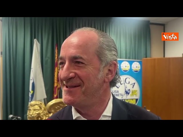 Zaia: Vicesegretario Lega? Non rispondo a proposte che non mi sono state ancora fatte