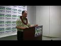 Listen to Panos speech at the Headquarter\