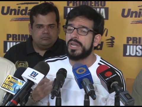Miguel Pizarro: 'Maduro quiere implicarnos en hechos de violencia para evitar el Referendo Revocatorio'
