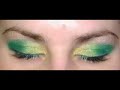 BEACH BABE EYES make up look for those summer nights