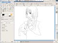 Drawing ANIME art with the GIMP(Part 1 / 7) Drawing ANIME art with the GIMP(Part 1 / 7)
