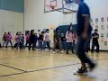 3rd graders practicing