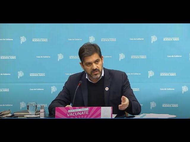 Kicillof anunció la inscripción para vacunar a menores de entre 13 y 17 años con comorbilidades