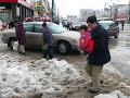 Not so pretty in the city -- slush