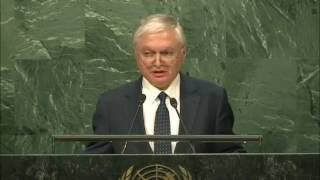 Edward Nalbandian, Minister of Foreign Affairs of Armenia speaks at UNGA