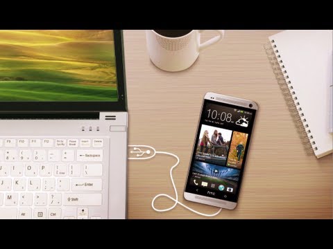 HTC One - prezentacja funkcji HTC Sync Menager
