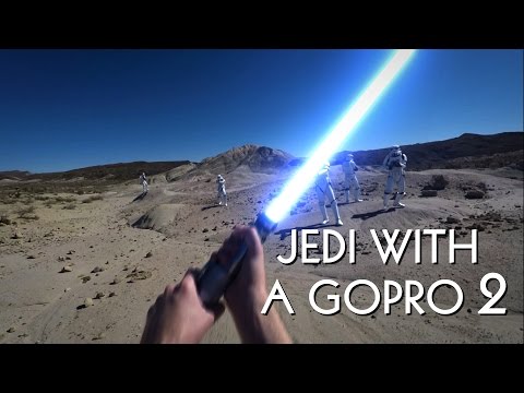 Jedi With A GoPro 2