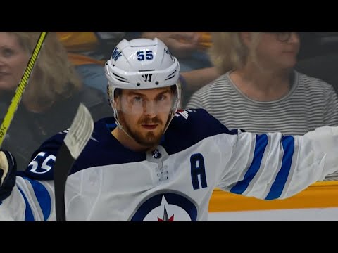 Video: Wheeler sets up Scheifele for a snipe on Rinne