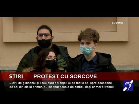 Protest cu sorcove