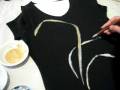 videos de black shirt with metalic color