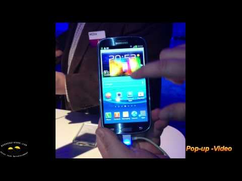 Samsung Galaxy SIII Hands-on with TouchWiz Nature UX- butter smooth