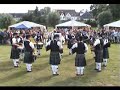 Videoaufnahme der Clan Pipers während der BAG Open in Xanten 2007 mit der A-Band.
