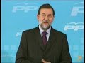 Comparecencia Rajoy 5 de junio Comparecencia Rajoy 5 de junio