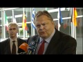 Evangelos Venizelos: Greece has 'strong will' to implement austerity programme