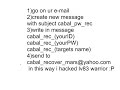 Cabal Account hack for Mars Cabal Account hack for Mars
