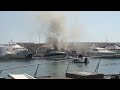 Princess 67 Fire in Antibes from Motor Boat & Yachting