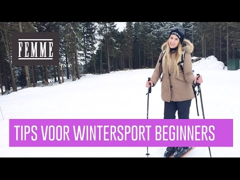 Tips voor wintersport beginners - FEMME