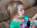 Funny Video of Two Year Old Little Girl Talking About Nursery Rhymes - Lilah