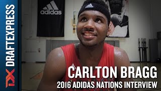 Carlton Bragg Interview from 2016 Adidas Nations