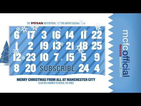 The Manchester City Interactive Advent Calendar 2014 - Links in description!