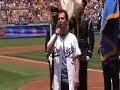 Cantor Yonah sings National Anthem at Dodger Stadium Cantor Yonah sings National Anthem at Dodger Stadium