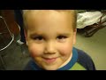 little cousin video taping and singing.
