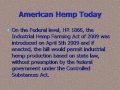 Industrial Hemp Part  2