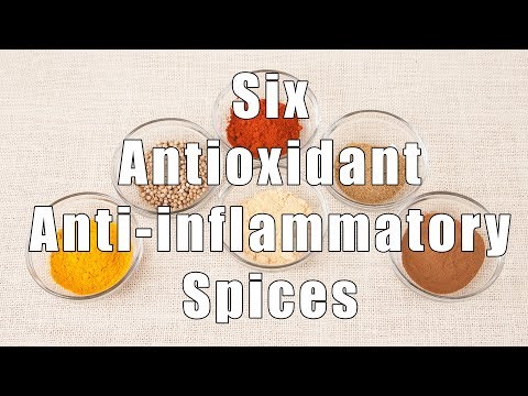 6 Spices High in Antioxidants & Anti-Inflammatory (Med Diet Ep. 126) DiTuro Productions