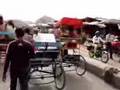 Rickshaw Ride Down Chandni Chowk, New Delhi