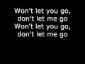 Avril Lavigne Feat. Chad Kroeger - Let Me Go Lyric