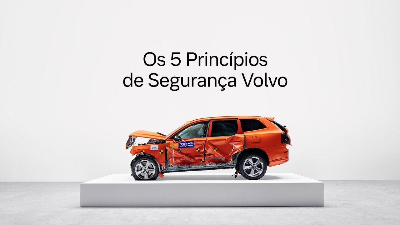 Os 5 princípios de segurança Volvo