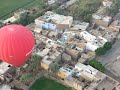 Hot air ballooning in Luxor, Egypt Hot air ballooning in Luxor, Egypt