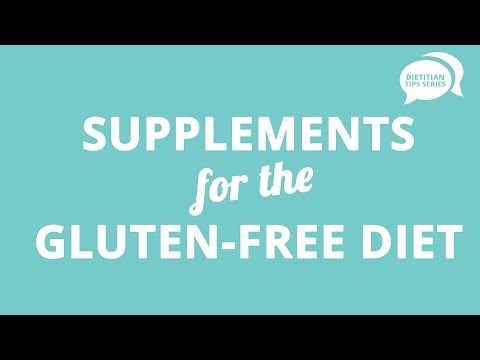 Supplements for the gluten free diet 