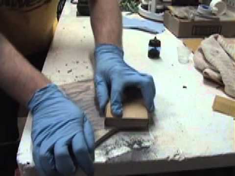 how to dye quilted maple