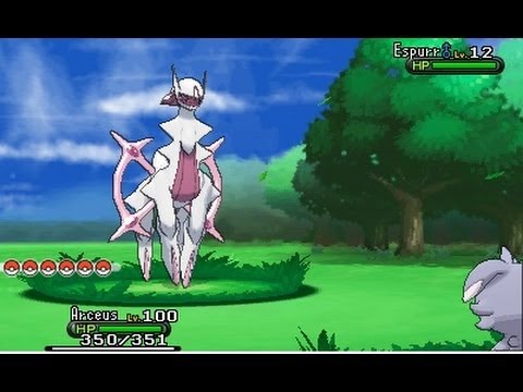 how to obtain arceus in pokemon x and y